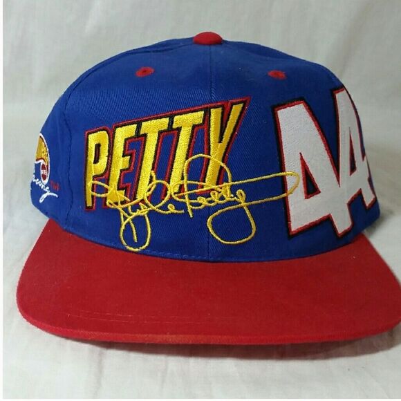 Kyle Petty 44 Hot Wheels Racing NASCAR Hat Snapback Cap - Picture 1 of 5